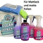 CLEANEXTREME Mattlack Autowasch-Set