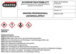 Kriechöl Spray Universalspray Pflegeöl Schmieröl silikonfrei 400ml